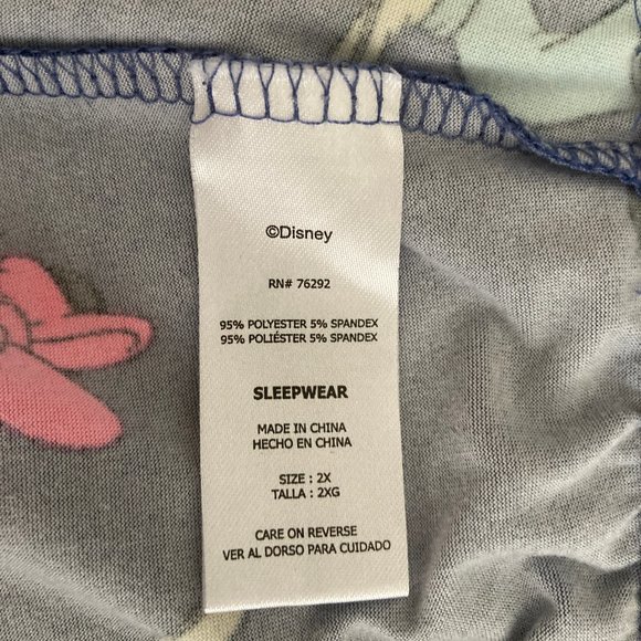 Disney Super Soft Sleep Lounge Pant 2X - Picture 2 of 7